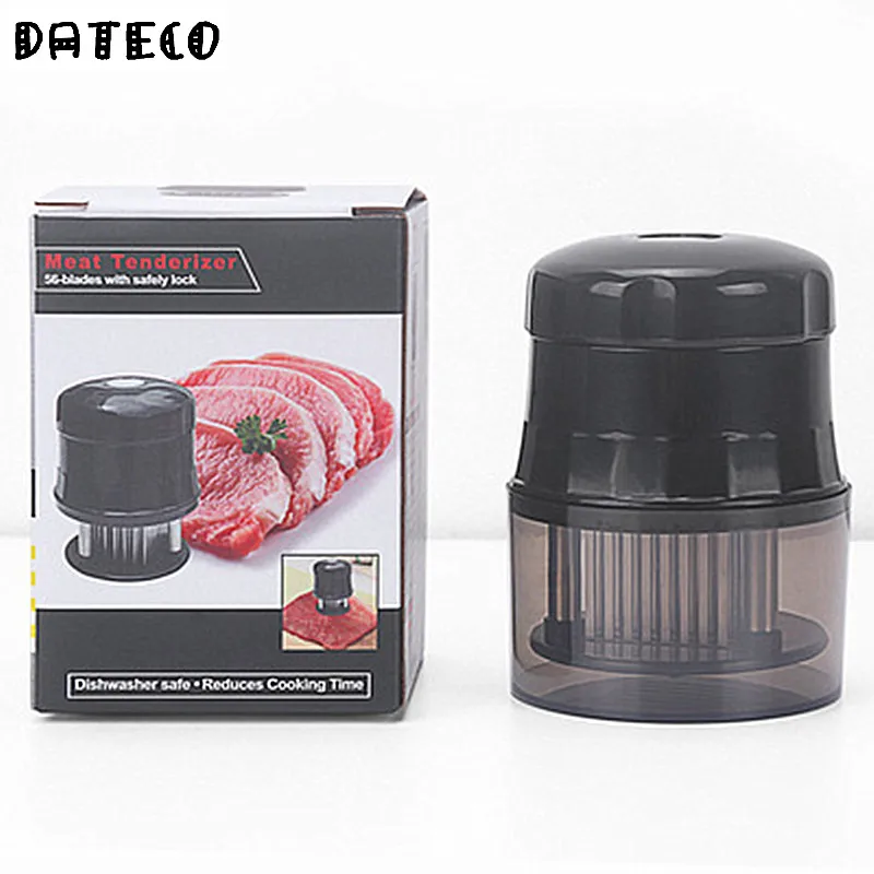 

Tenderizer мяса нож из нержавеющей стали для мяса Beaf Steak Мясо Tenderizer 56 лезвий игла Профессиональные кухонные инструменты для готовки