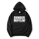 2021 офисные толстовки, свитшоты с надписью Dunder Mifflin, пуловеры с бумажным принтом, свитшоты, мужские и женские толстовки, детская одежда для мальчиков