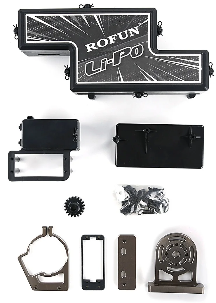 Монтажный кронштейн для электрического привода с топливным приводом LOSI 5IVE T ROVAN