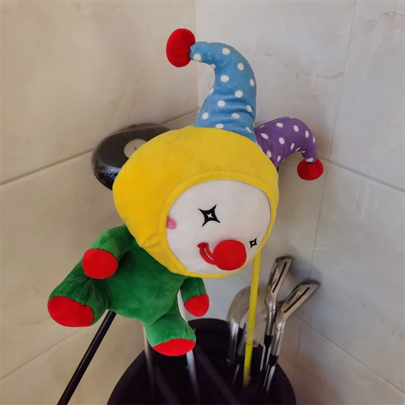 Little clown FW golf woods headcover plush club fairway wood cover CUTE GIFT |