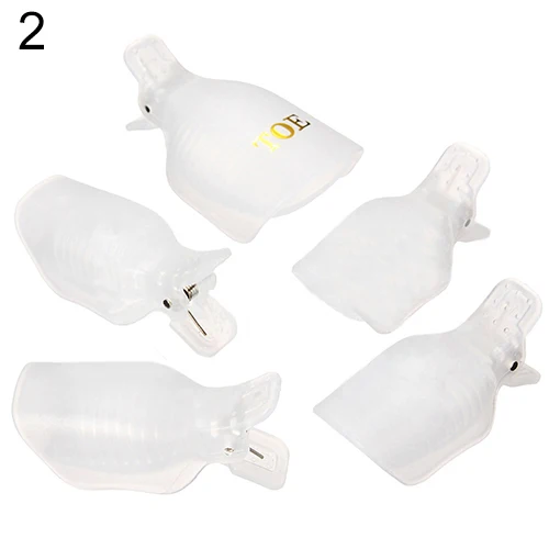 5 шт. зажимы для снятия гель лака с ногтей|Жидкость лака| |