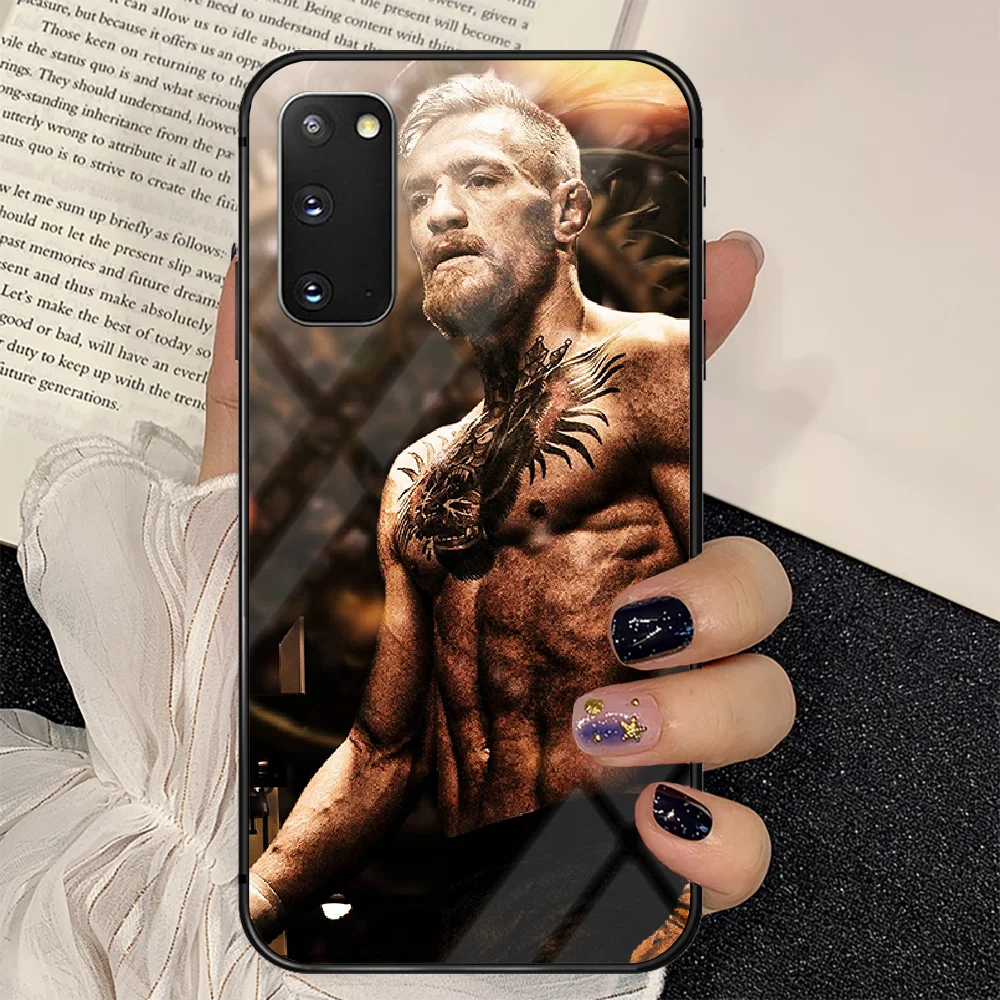 

Boxing Conor McGregor Phone Tempered Glass Case Cover for Samsung Galaxy A M 12 20 21 30 31 40 50 51 52 70 71 72 E S Coque