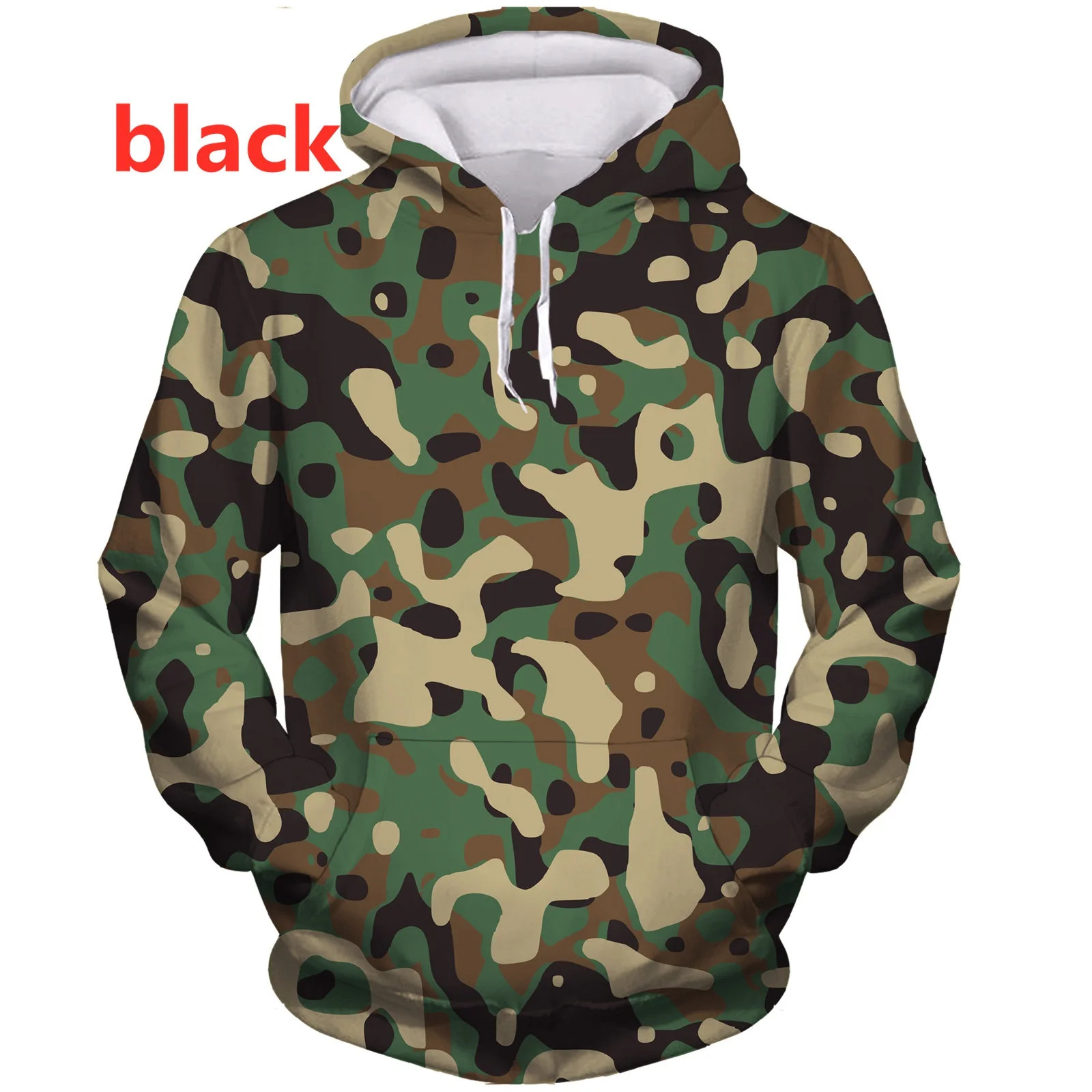 Classic Retro Camo Fashion Printed Hoodie Cosplay Outdoor Camouflage Hunting Camping Casual 3d Sweatshirt Harajuku Long Sleeve P