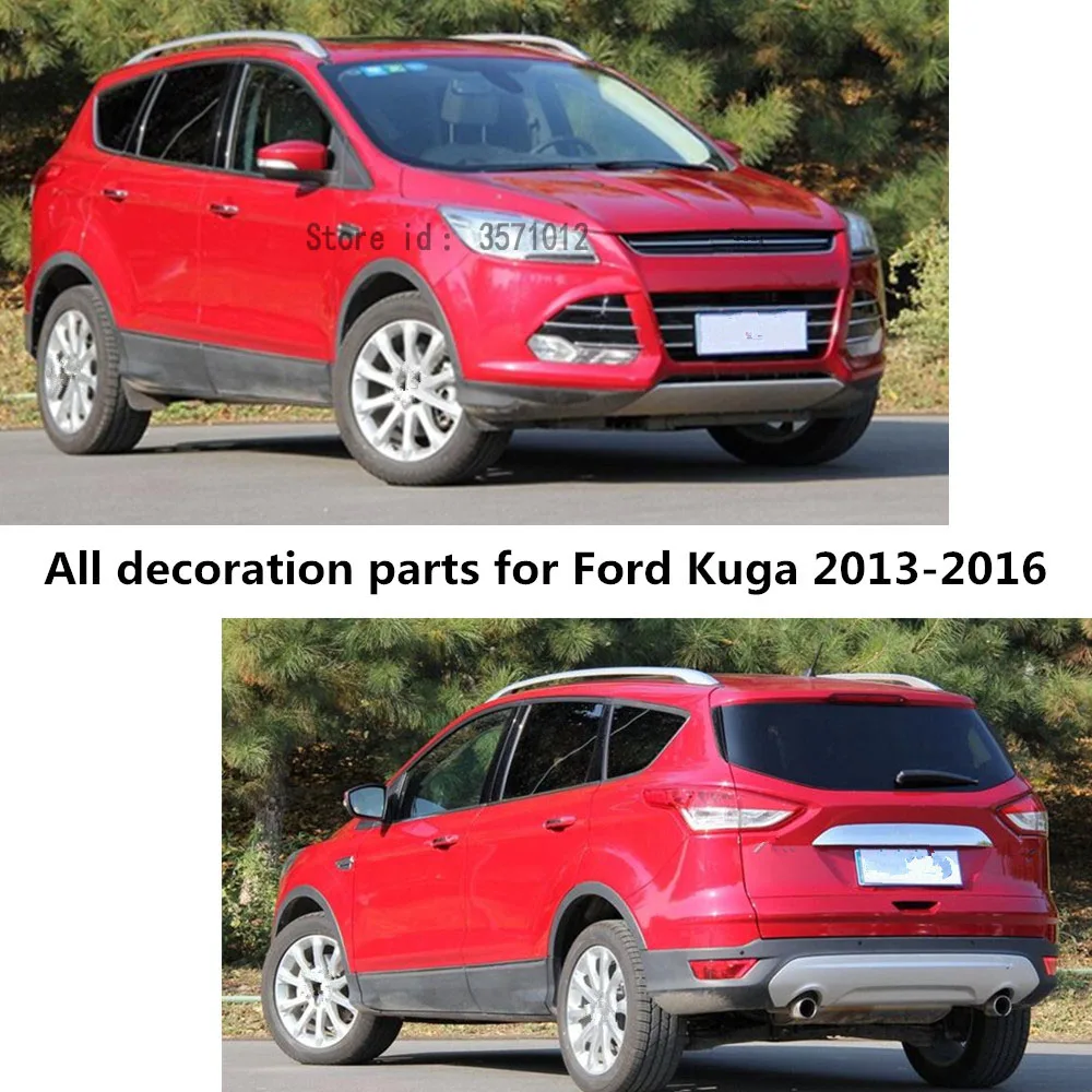 

For Ford Kuga Escape 2013 2014 2015 2016 Car Cover Stick Garnish Frame Trim Rear Upside Air Conditioning Outlet Vent Part 1pcs