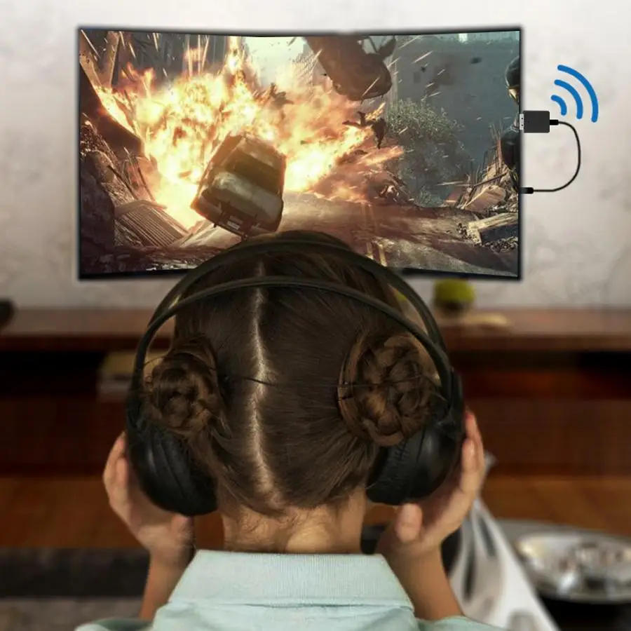 Приемник-передатчик совместимый с Bluetooth 2 в 1 3 5-mUSB портативный беспроводной
