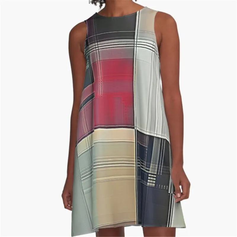 

Fashion Women summer dresses Llama portrait pink Printed A-Line Boho Dress for women harajuku Sexy ladies mini short beach dress