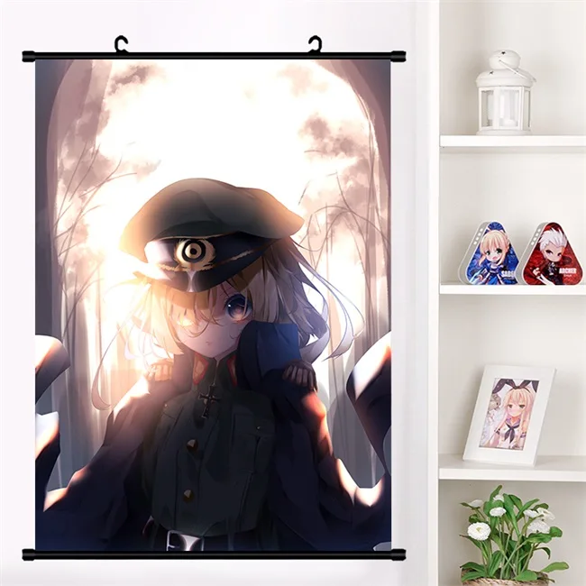 Аниме Youjo Senki Saga of Tanya the Evil Tanya Degurechaff настенный плакат с прокручивающейся стенкой Otaku коллекция домашнего декора - Цвет: N