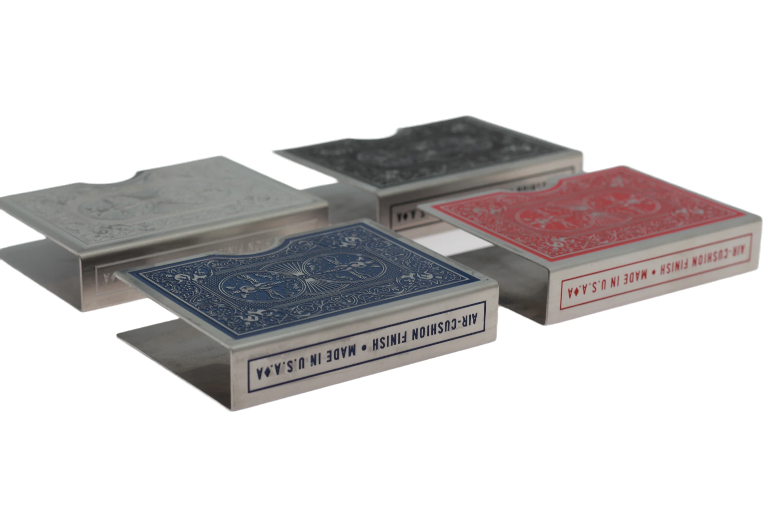 Зажимы для карт из нержавеющей стали 1 мм профессиональные маги 4 цвета высокое