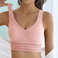 wireless seamless push up padded bra sexy women summber sports base underwears breathable high elastic bra roupas feminina