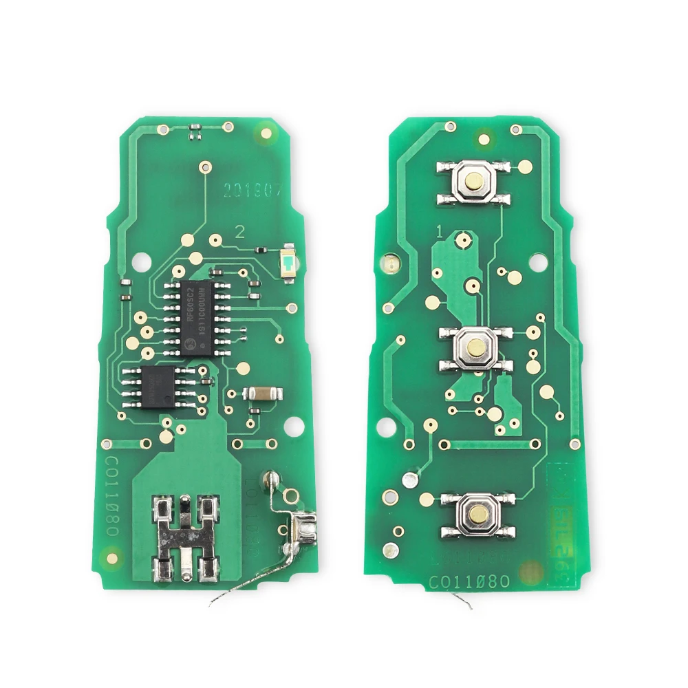 KEYYOU для VW Smart Remote Key 433 МГц с ID48 чип 3 кнопки вставки лезвия для VW Passat B6 3C B7 VOLKSWAGEN CC Magotan