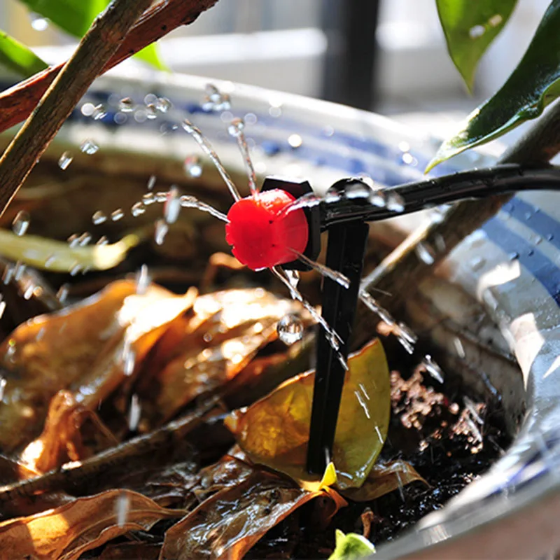 Набор для капельного орошения 25 м 30 регулируемых капельных полив с