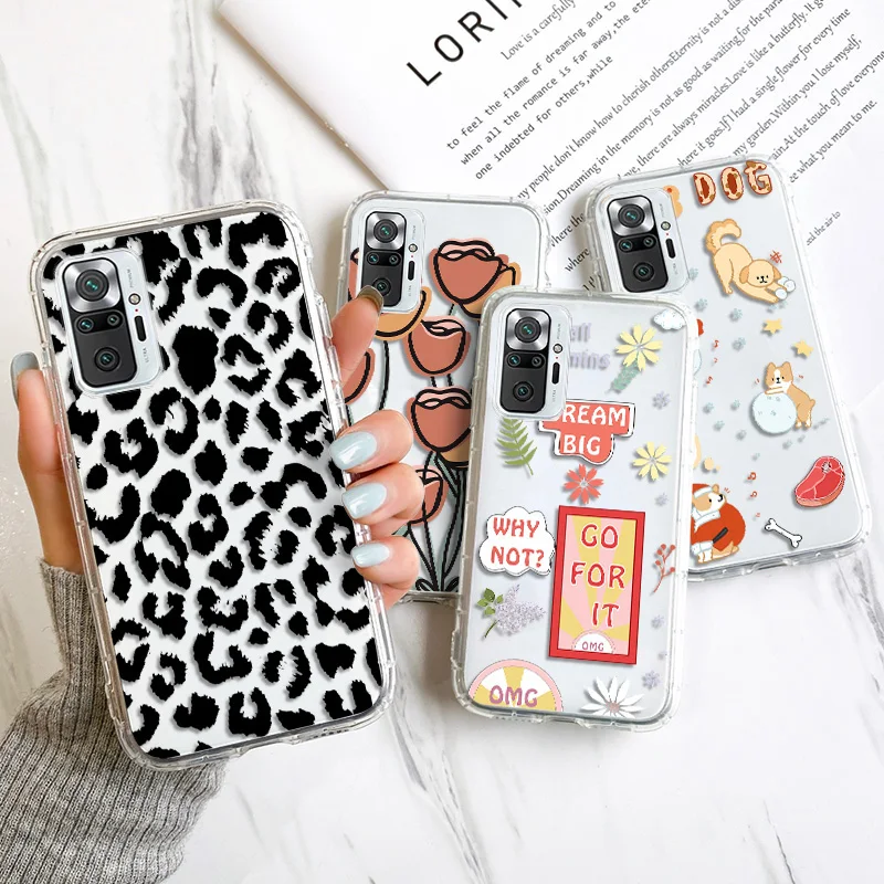 

Redmi Note 10 Pro Case For Xiaomi Redmi Note 8 Pro Case Silicon For Xiaomi Redmi Note 9S 8T 7 10 Pro Max Poco M3 X2 F2 Pro Cover