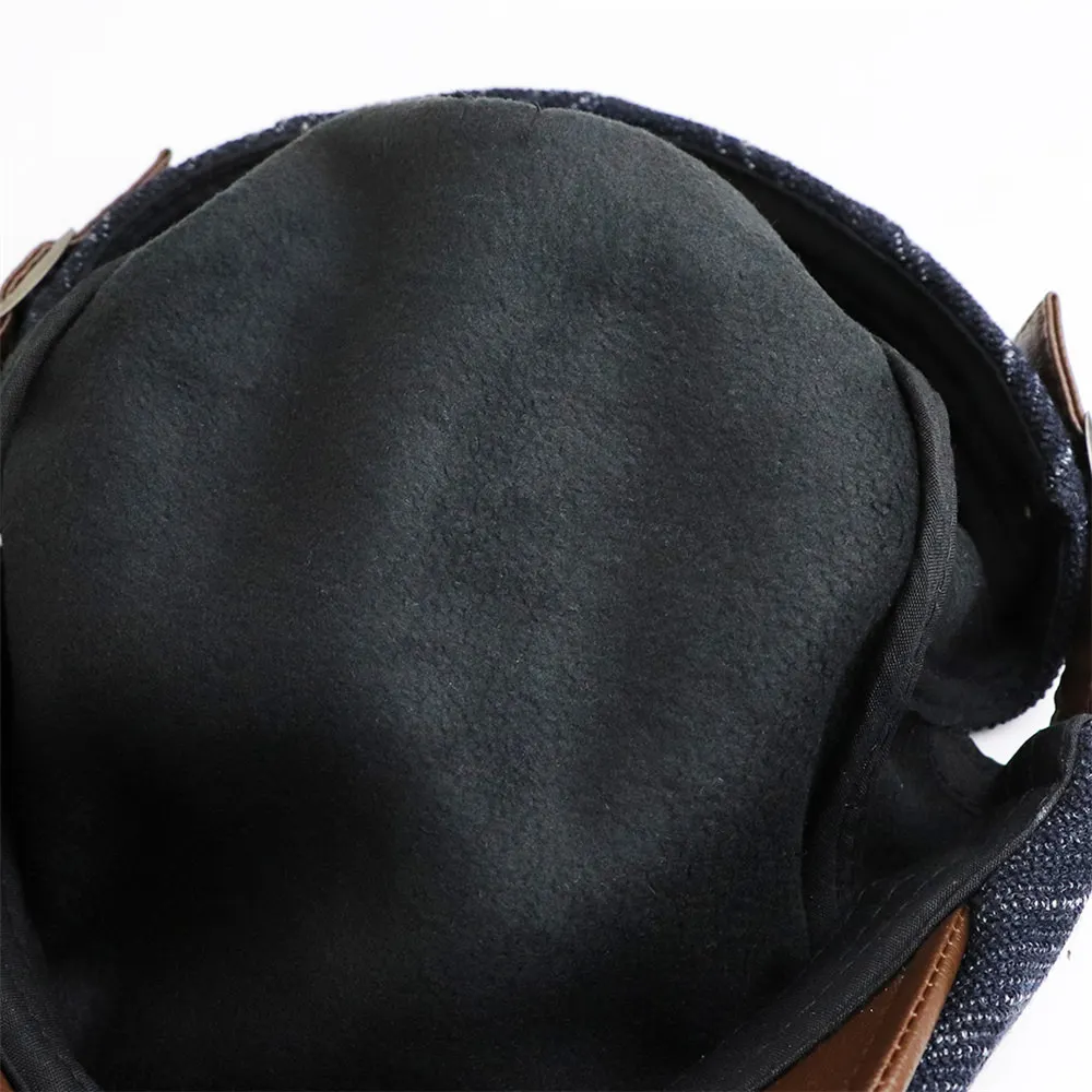 TOHUIYAN классические вязаные шапки газетчика для мужчин осенне зимние мужские