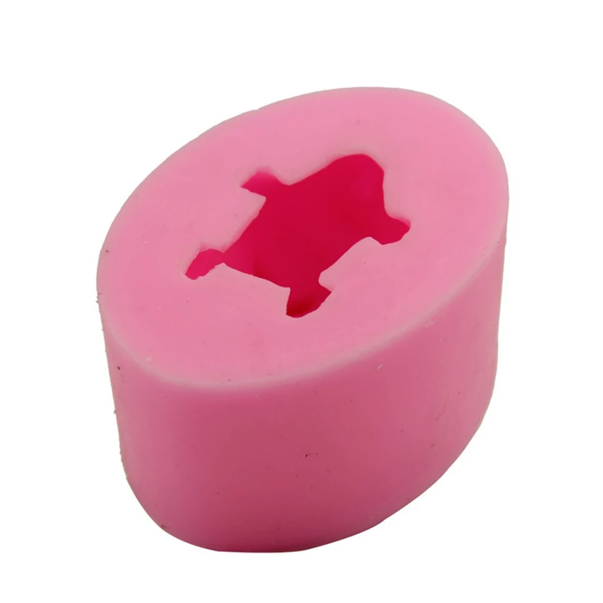 5 шт./лот Лидер продаж ручной пресс-формы свинок животных мыло силиконовая форма