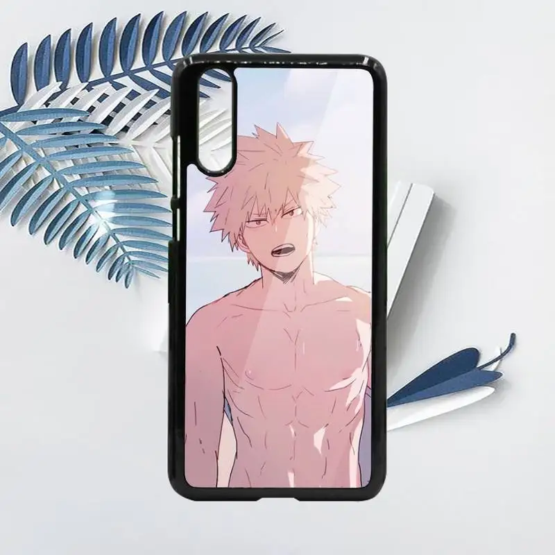 

Katsuki bakugo my hero academia Phone Cases PC For Samsung galaxy S note 8 9 20 10 e lite2019 plus pro ultra