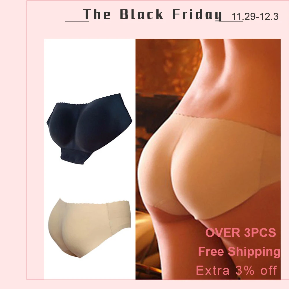 Нижнее белье женское бесшовные трусики пуш ап с эффектом ап|thong boyshorts|thong underwear for