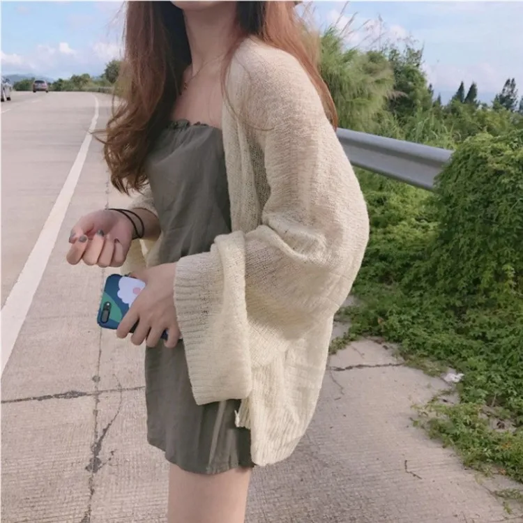 

2022 WomenSweater 2022 Thin Coat Is Prevented Clothes Loose Sand Restoring Ancient Ways With Shawl Air Conditioning Unlined Uppe