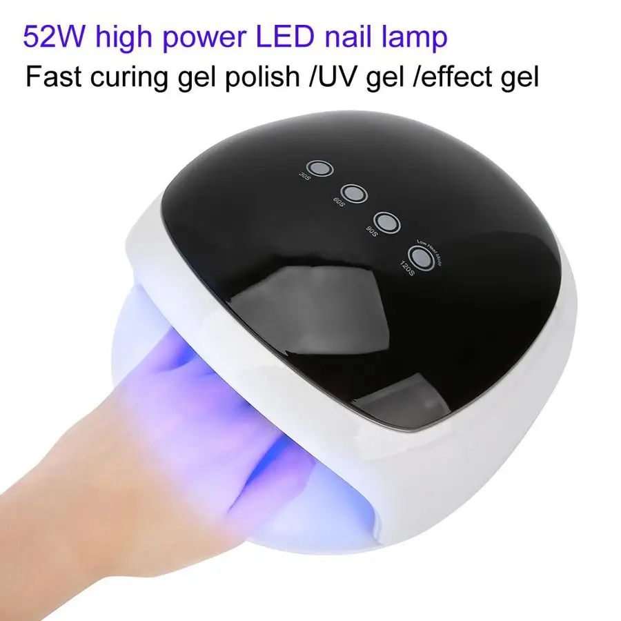 48 Вт Интеллектуальный светодиодный УФ гель для ногтей сушилка лампа