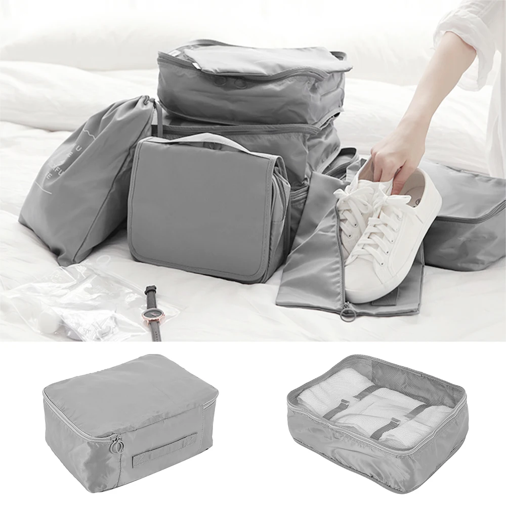 8 шт./компл. для путешествий органайзер хранилище сумочка сумки Портативный