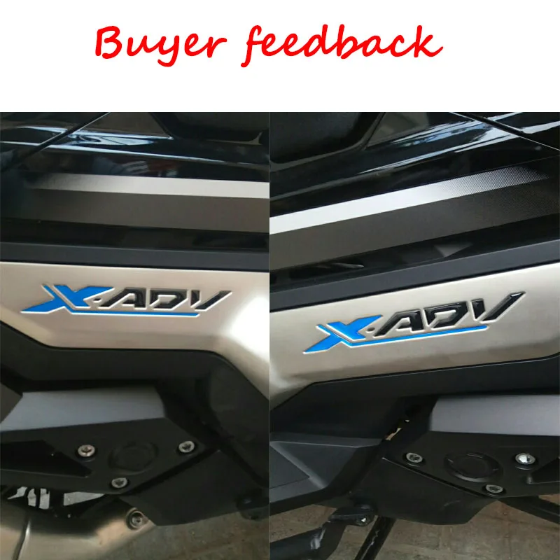 Фото Светоотражающий логотип для мотоцикла Honda X-ADV XADV 750 xadv750, боковая панель, 3D наклейка, X-ADV, декоративные цветные наклейки №4
