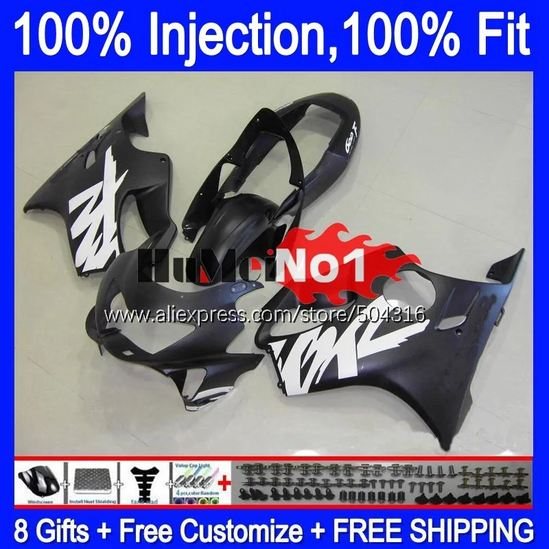 

Injection Body For HONDA CBR600 CBR 600 F4i 600F4i 154MC.18 CBR600F4i 04 05 06 07 600CC 2004 2005 2006 2007 Fairing Matte Black