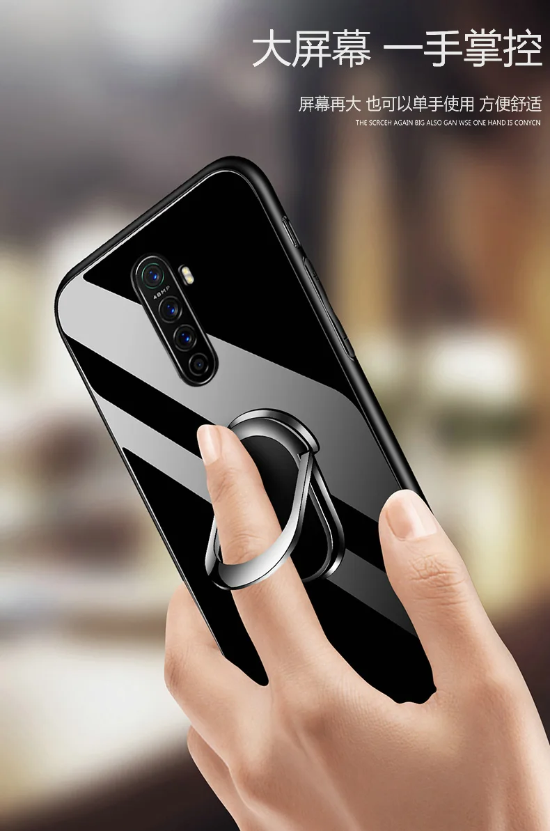 Высококачественный защитный чехол для OPPO Realme X2 Pro Роскошный Жесткий закаленное