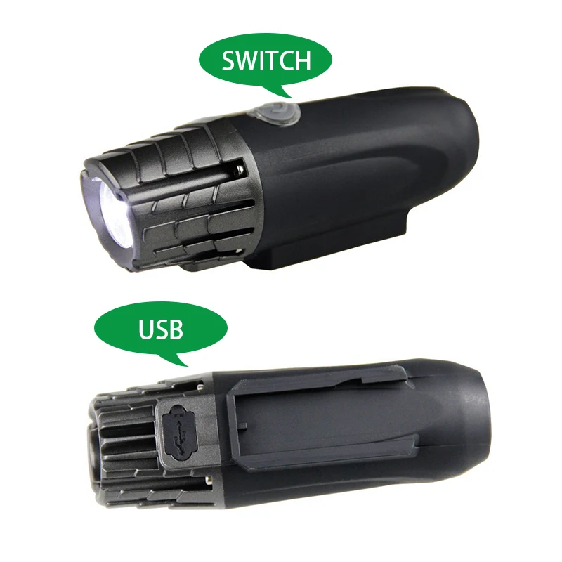 LED Waterproof Bicycle Light USB Rechargeable Front Bike with Taillight | Спорт и развлечения