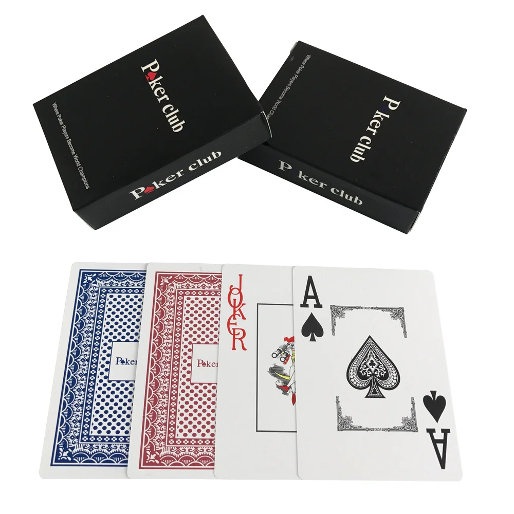 K8356 гладкие водонепроницаемые 10 компл./лот Baccarat Texas Hold'em пластиковые игральные карты ПВХ покер клуб карты; настольные игры 2,48*3,46 дюймов