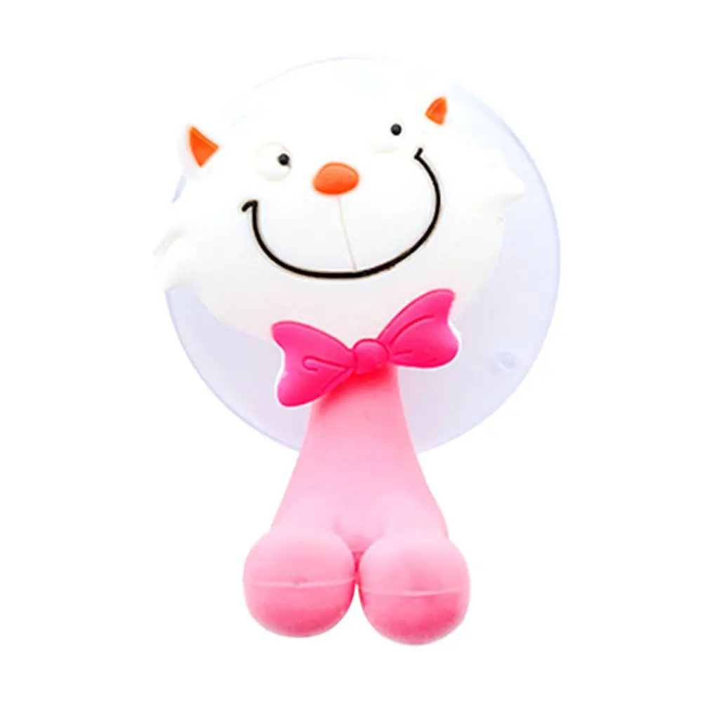 Детские крючки для зубных щеток на присоске милые Kawaii Мультяшные животные