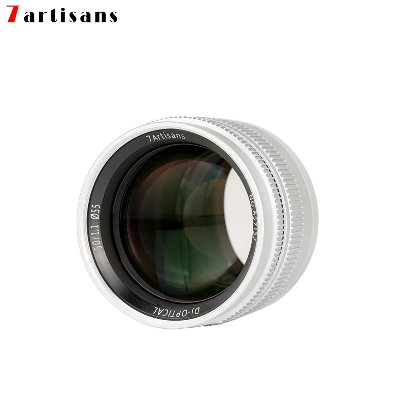7artisans 50 мм F1.1 полный кадр объектив с широкой диафрагмой для Leica M LM крепление