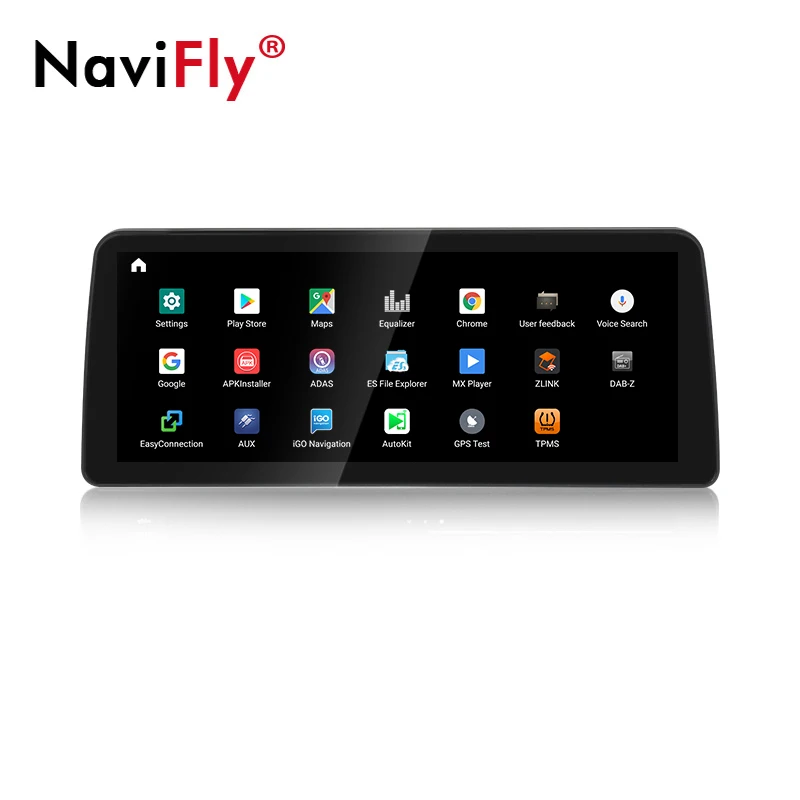 NaviFly 12 3 дюйма IPS экран Android 10 автомобильный мультимедийный плеер навигация для BMW