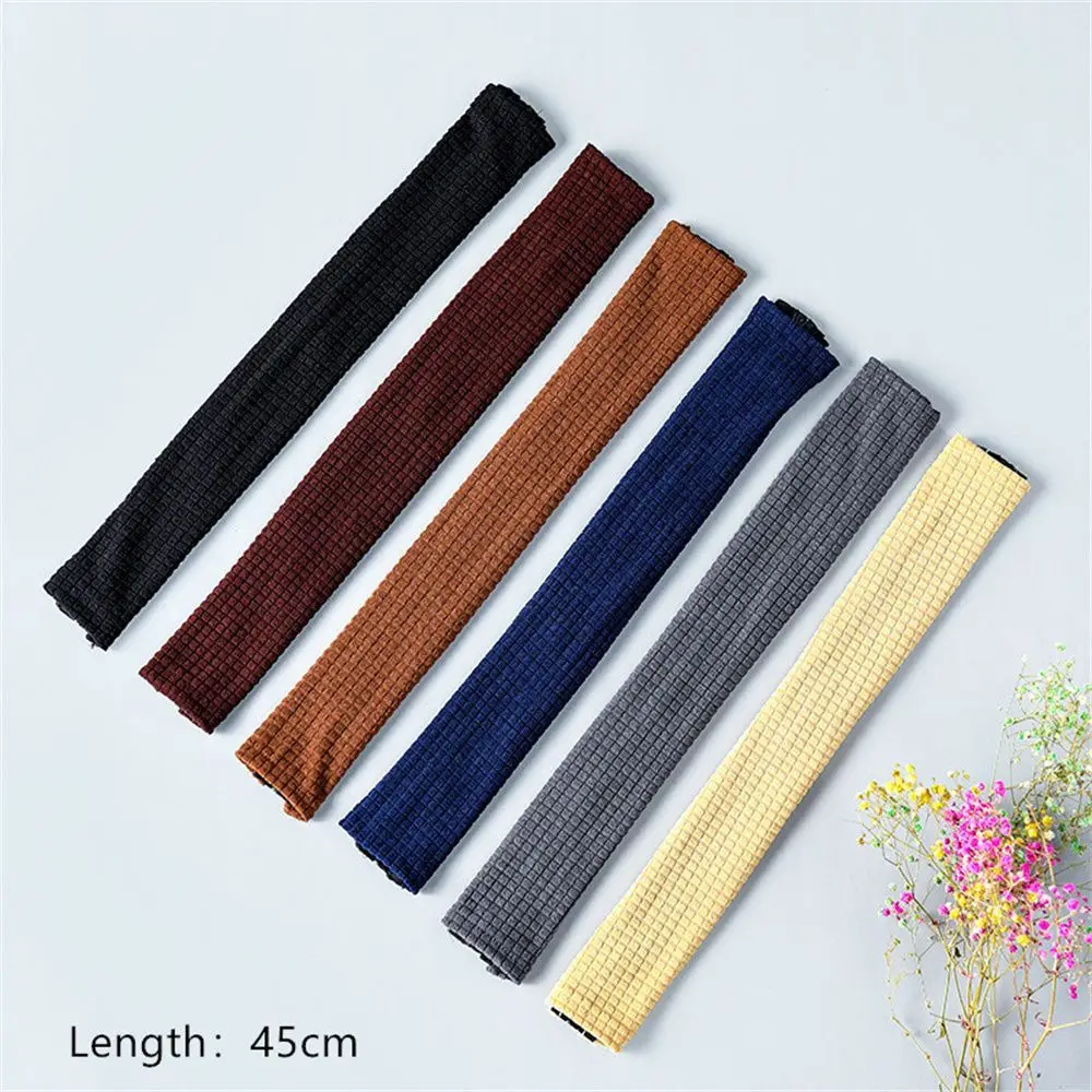 

New Solid Computer Elastic Zip Armrest Covers Armrest Chair Spandex Arm Rest