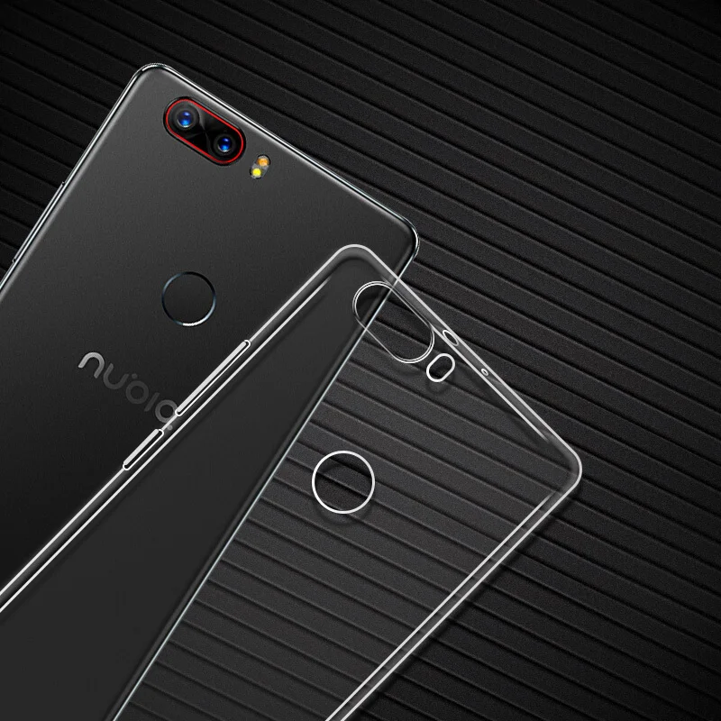 Soft TPU Silicon Cover Phone Case protector case For ZTE Nubia Z11 Z17 Lite Z18 mini S Max M2 Axon 9 Pro 7 V18 Red Magic |