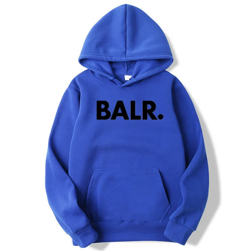 BALR/толстовка с принтом для мужчин и женщин; толстовки; сезон осень-зима; теплая толстовка с капюшоном; модные повседневные толстовки с капюшоном; Sudadera Hombre