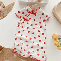 kids birthday dresses for girls chinese style cheongsam princess costumes vintage childrens summer clothing new arrival