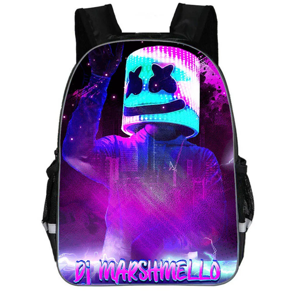 School bag DJ Marshmallow сумка Школьный рюкзак для подростков Marshmellow рюкзак детские школьные сумки ортопедические рюкзаки - Цвет: School bag