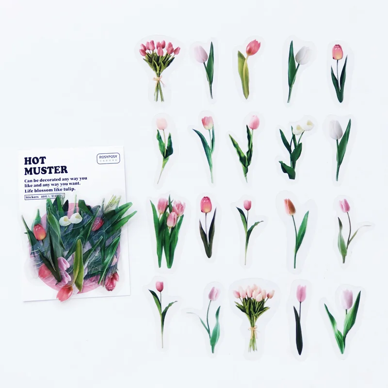 

40PCS /Pack Blue Butterfly PVC Craft Sticker Notebook Diary DIY Decoration