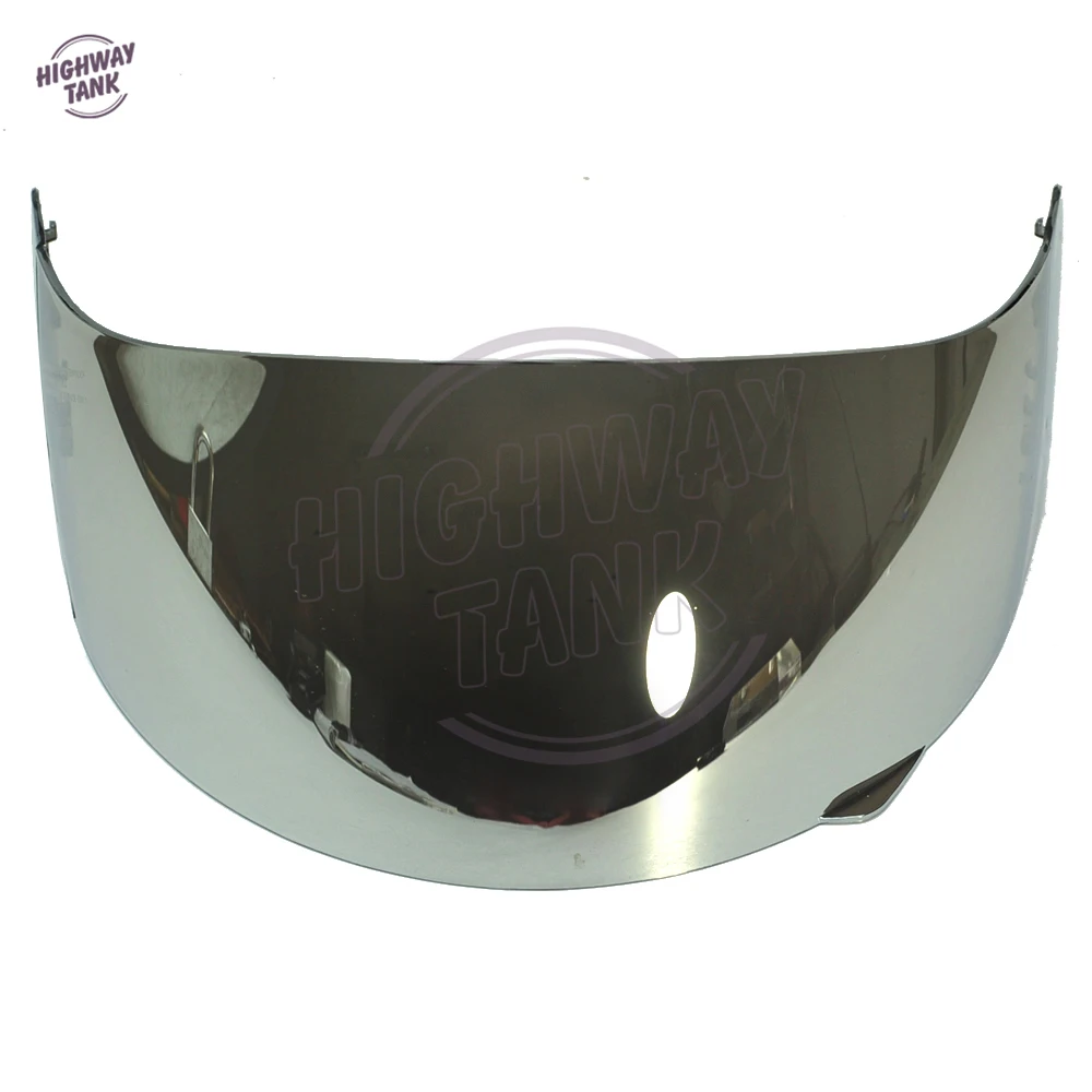 

new 1 Pcs Chrome Motorcycle Full Face Helmet Visor Shield Case for AGV GP-Pro S4 Airtech Stealth Q3 Titec