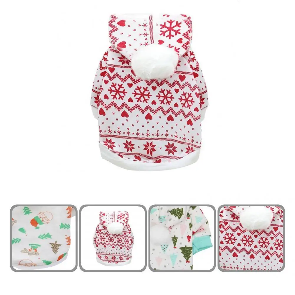 

Easy-wearing Pretty Fashion Pet Dogs Hooded Coat Soft Texture Pet Coat Close Fitting Pet Supplies