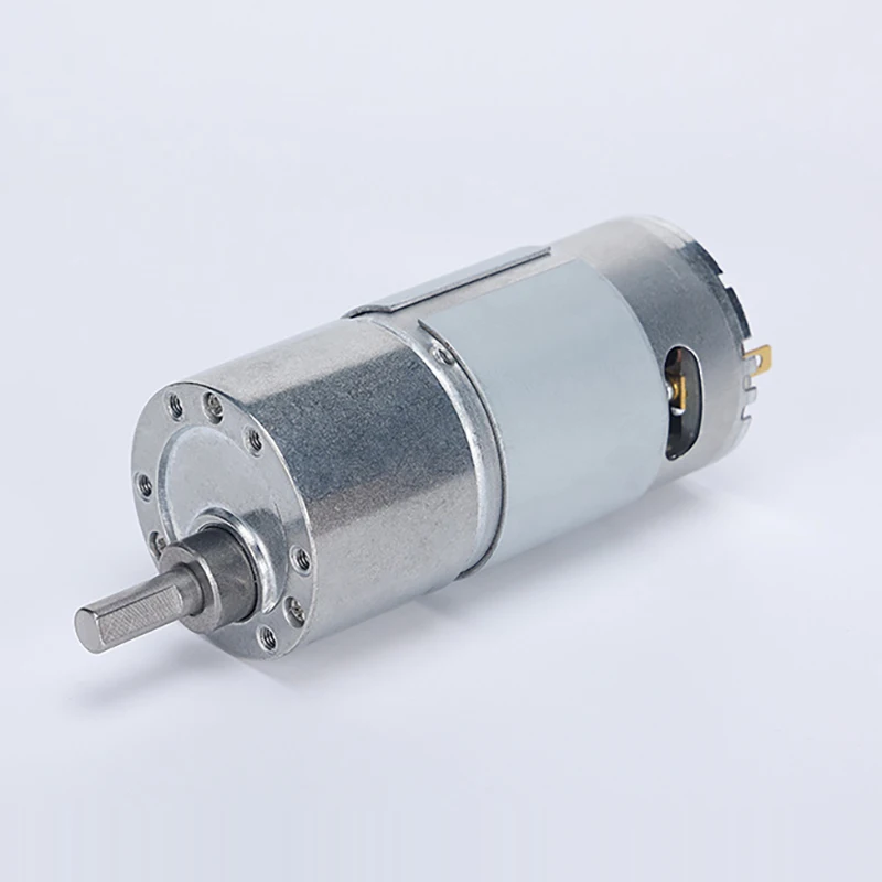 JGB37-545 DC 12V 24V Электродвигатель с высоким крутящим моментом цельнометаллический