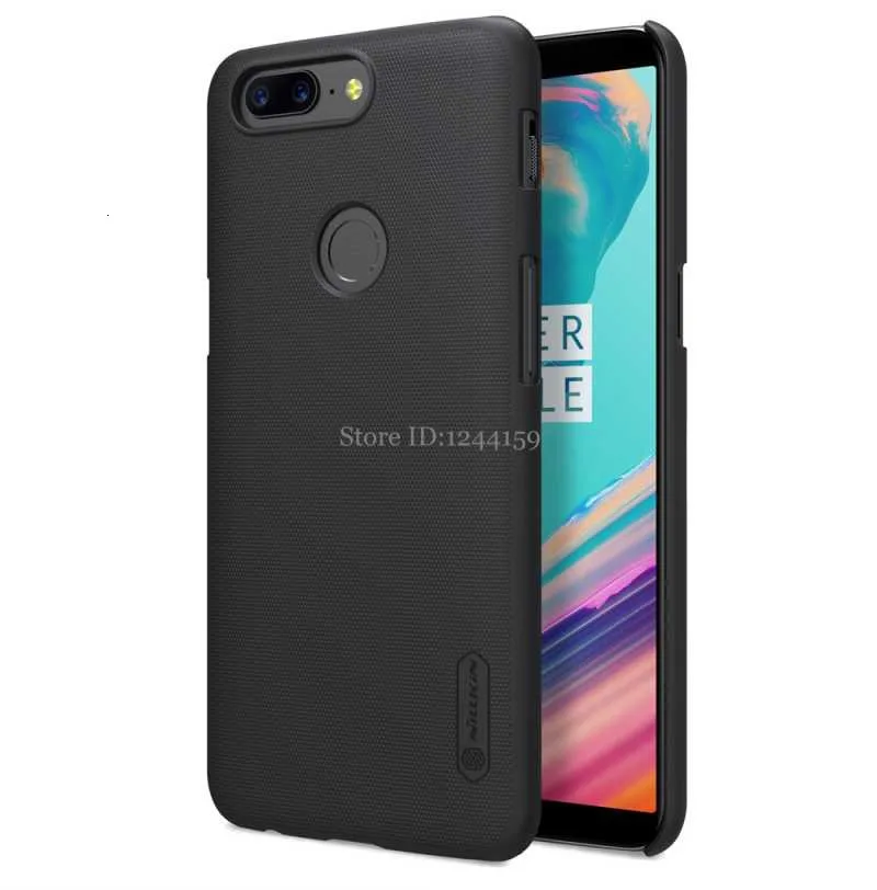 Чехол для Oneplus 5T чехол NILLKIN Super Frosted Shield матовая задняя крышка чехол с подарком