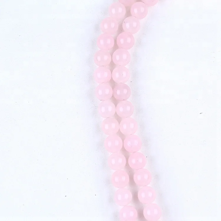 

10mm Natural Gemstone Rose Quartz Bead Strand