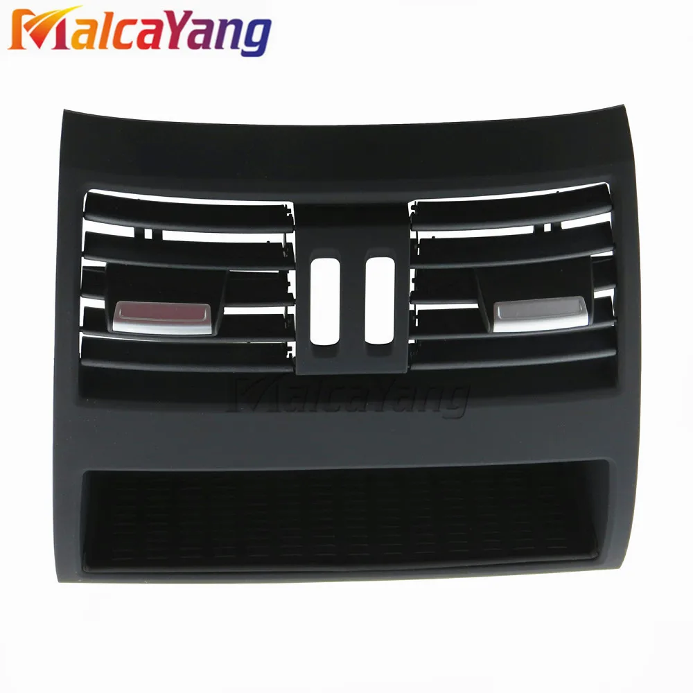 Новый черный Задний Кондиционер вентиляционное отверстие гриль центр для BMW 5