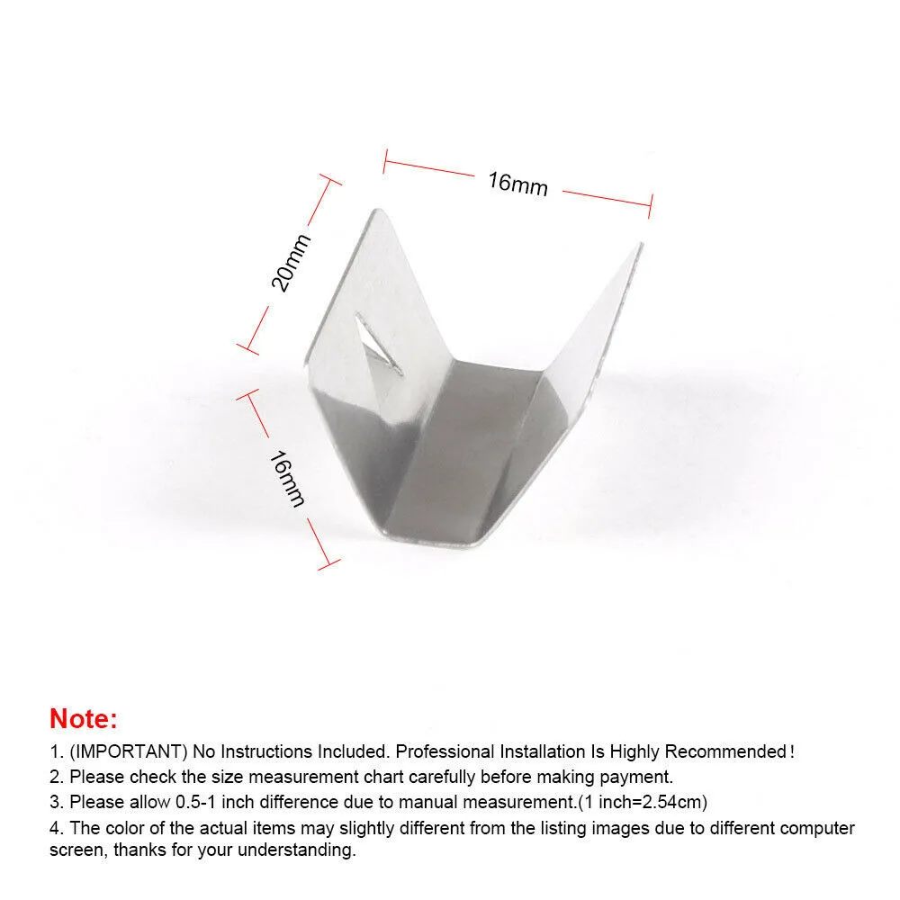 

Car SNED Clip For Heko G3 Clip Metal Rain Retaining Stainless Steel Wind
