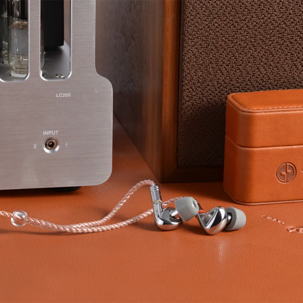 Наушники-вкладыши TINHiFi P1 10 мм плоская диафрагма Hi-Fi наушники со съемным кабелем MMCX