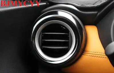 Стайлинг автомобиля BJMYCYY декоративное кольцо из нержавеющей стали с обеих сторон