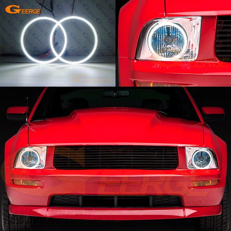 Ультра яркий SMD СВЕТОДИОДНЫЙ ангельские глазки набор колец Дневной светильник