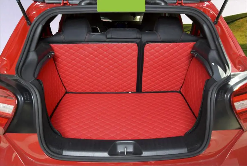 car styling luxury fiber leather trunk mat for mercedes benz A180 A200 A260 A45 AMG 2013 2014 2015 2016 2017 accessories | Автомобили и
