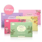 Впитывающая жиропоглощающая Очищающая бумага для лица, 100 листовупаковка