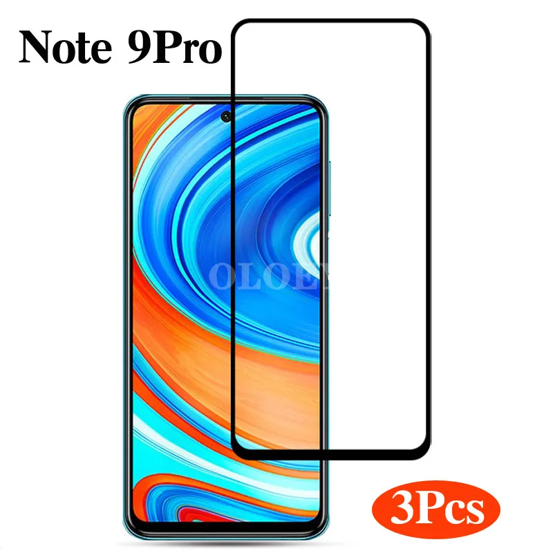

Закаленное стекло для смартфонов Redmi note 9 pro 5g, 3 шт.